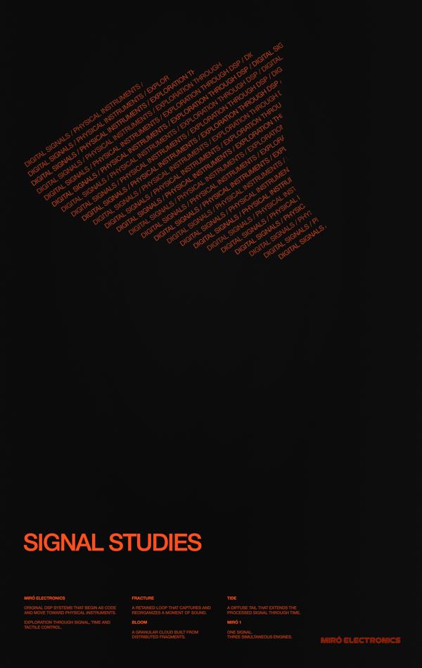 Estudios de señal