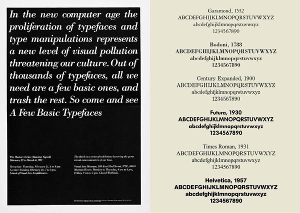 The Vignelli Canon